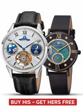 His & Hers Bundle: Tourbillon & Quartz - GM-904-1 and GM-811-9