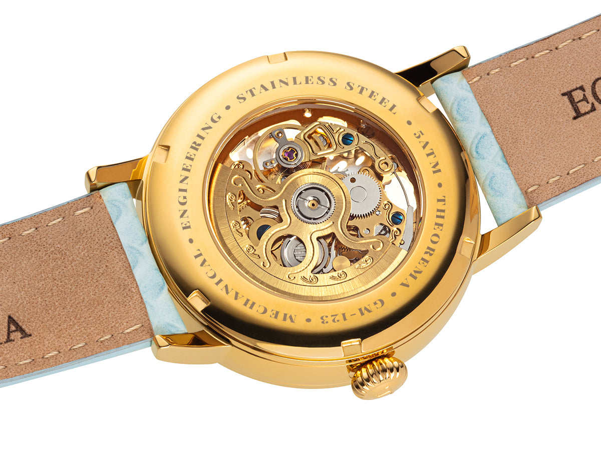 Madame Butterfly by Theorema Germany - GM-123-3 |Gold| with 82 Swarovski