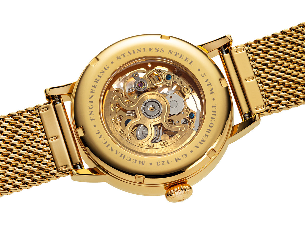 Madame Butterfly Theorema Germany - GM-123-9 |Gold| with 82 Swarovski