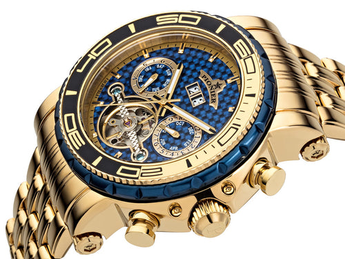 Calendar Automatic Miami by Pionier Germany - GM-506-11 | Gold |
