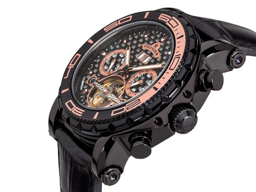 Calendar Automatic Miami by Pionier Germany - GM-506-4 | Black |