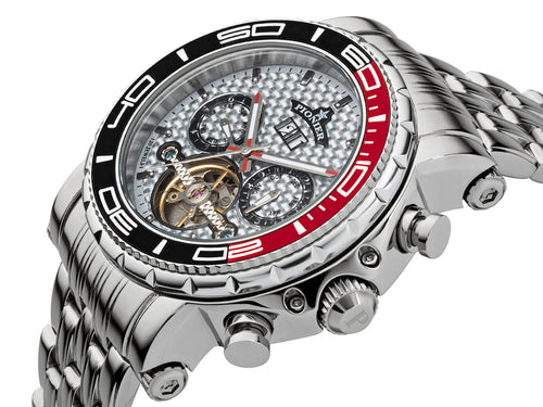 Calendar Automatic Miami by Pionier Germany - GM-506-8 | Silver |