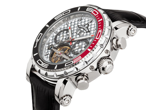 Calendar Automatic Miami by Pionier Germany - GM-506-1 | Silver |