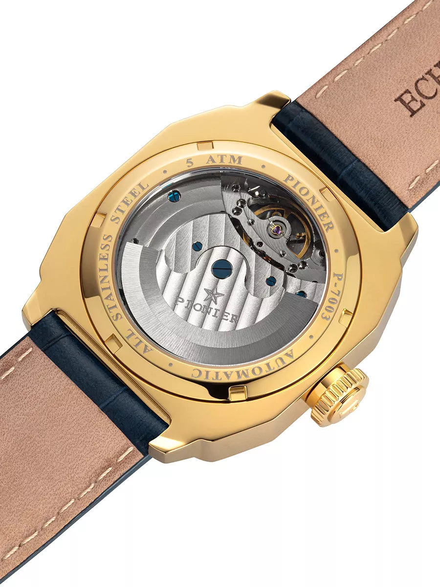 Newport Pionier P7003-4 | Gold | Automatic German Watch