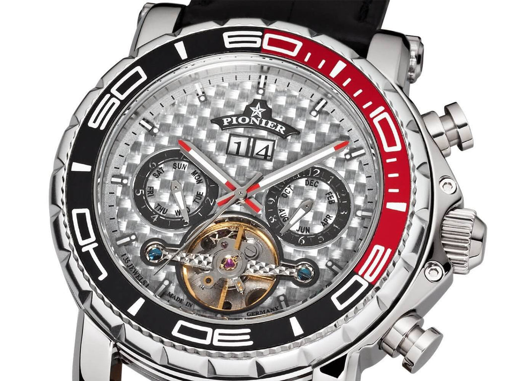 Calendar Automatic Miami by Pionier Germany - GM-506-1 | Silver |