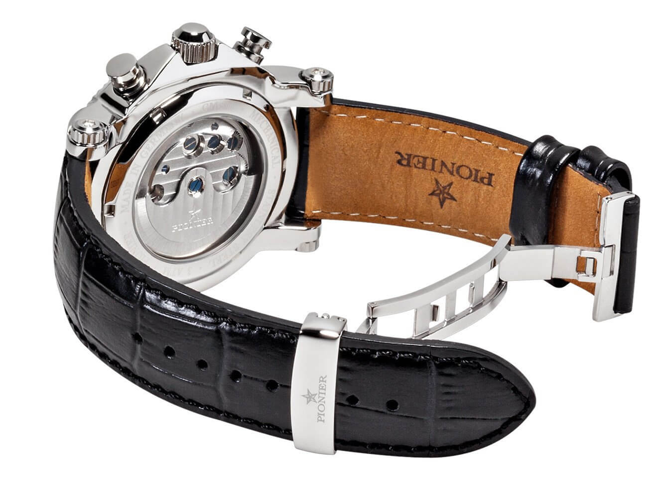 Calendar Automatic Miami by Pionier Germany - GM-506-1 | Silver |