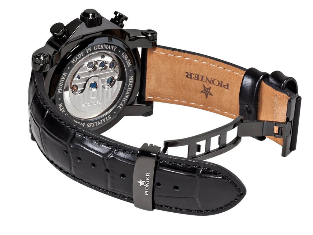Calendar Automatic Miami by Pionier Germany - GM-506-4 | Black |