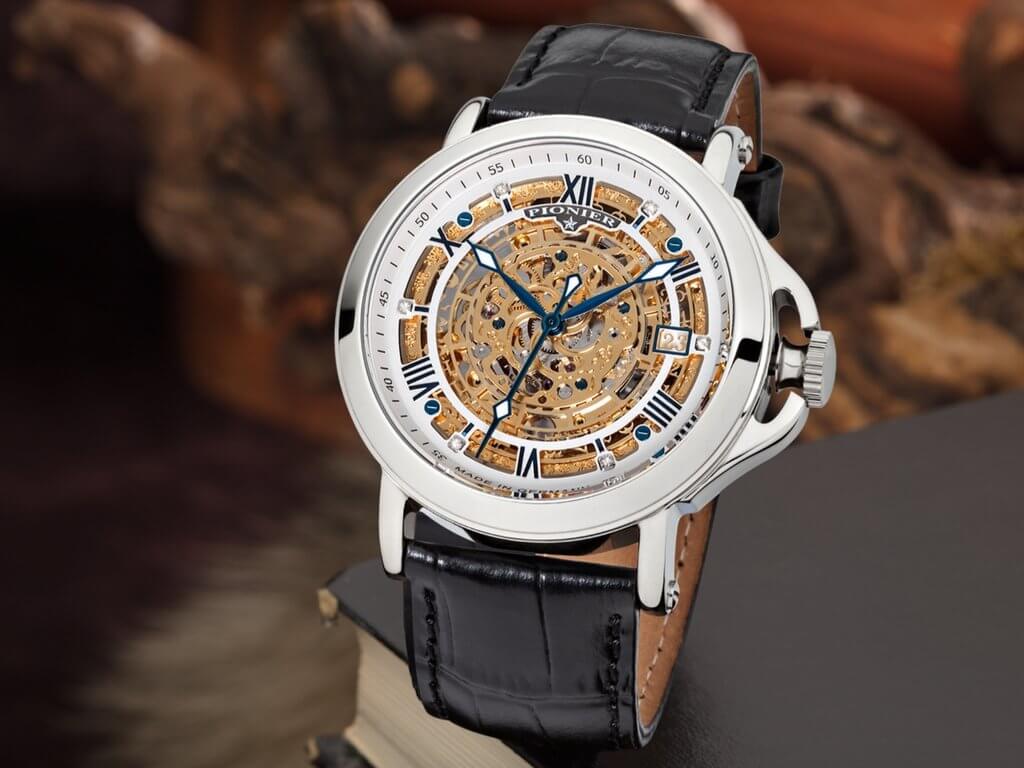 ARUBA Pionier GM-507-1 | Silver | Made in Germany date watch