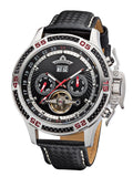 Amsterdam Automatic Calendar Watch by Pionier GM-515-1 |Silver|