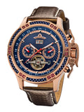 Amsterdam Automatic Calendar Watch by Pionier GM-515-5 |Rose|