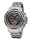Amsterdam Automatic Calendar Watch by Pionier GM-515-7 |Silver|