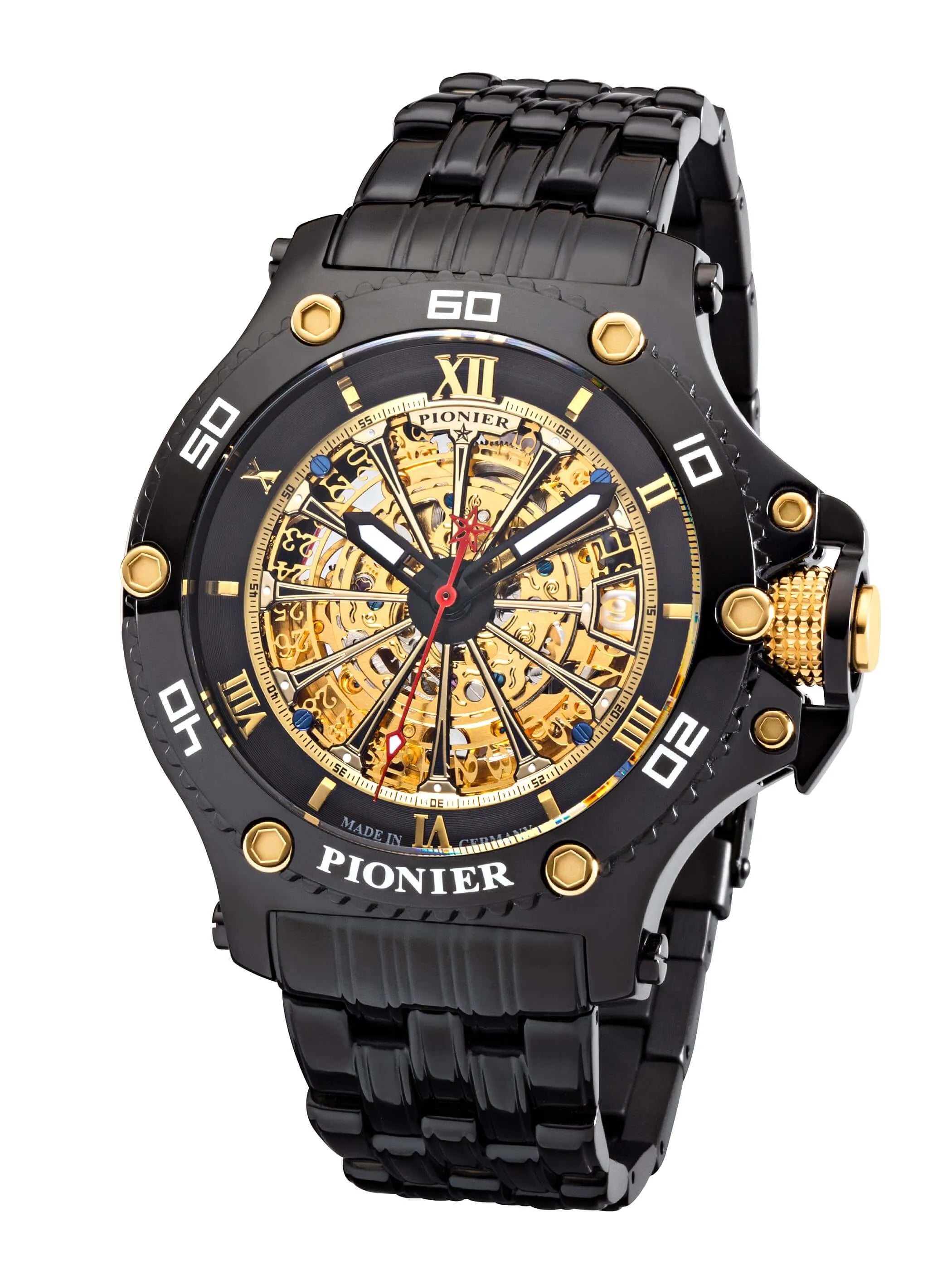 Automatic Barcelona GM-516-11 | Black | Pionier, Germany