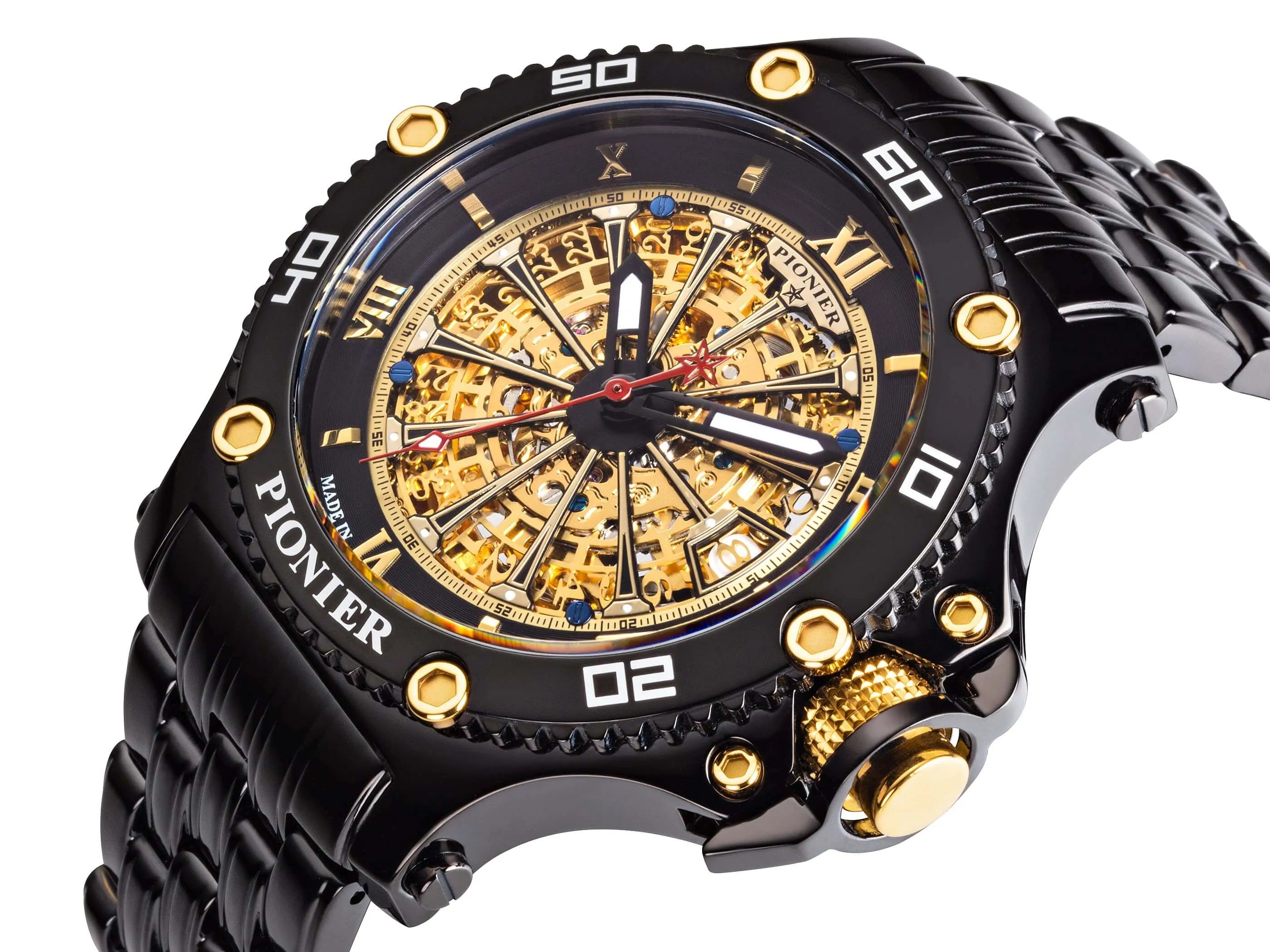 Automatic Barcelona GM-516-11 | Black | Pionier, Germany