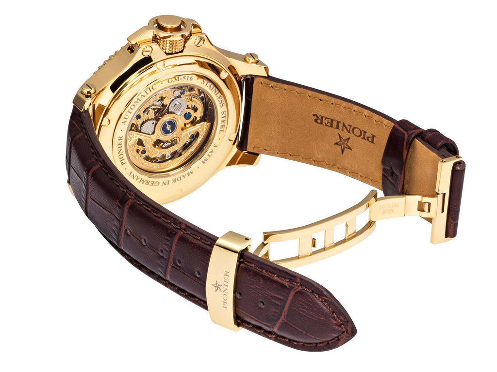 Automatic Barcelona GM-516-3 | Gold | Pionier, Germany