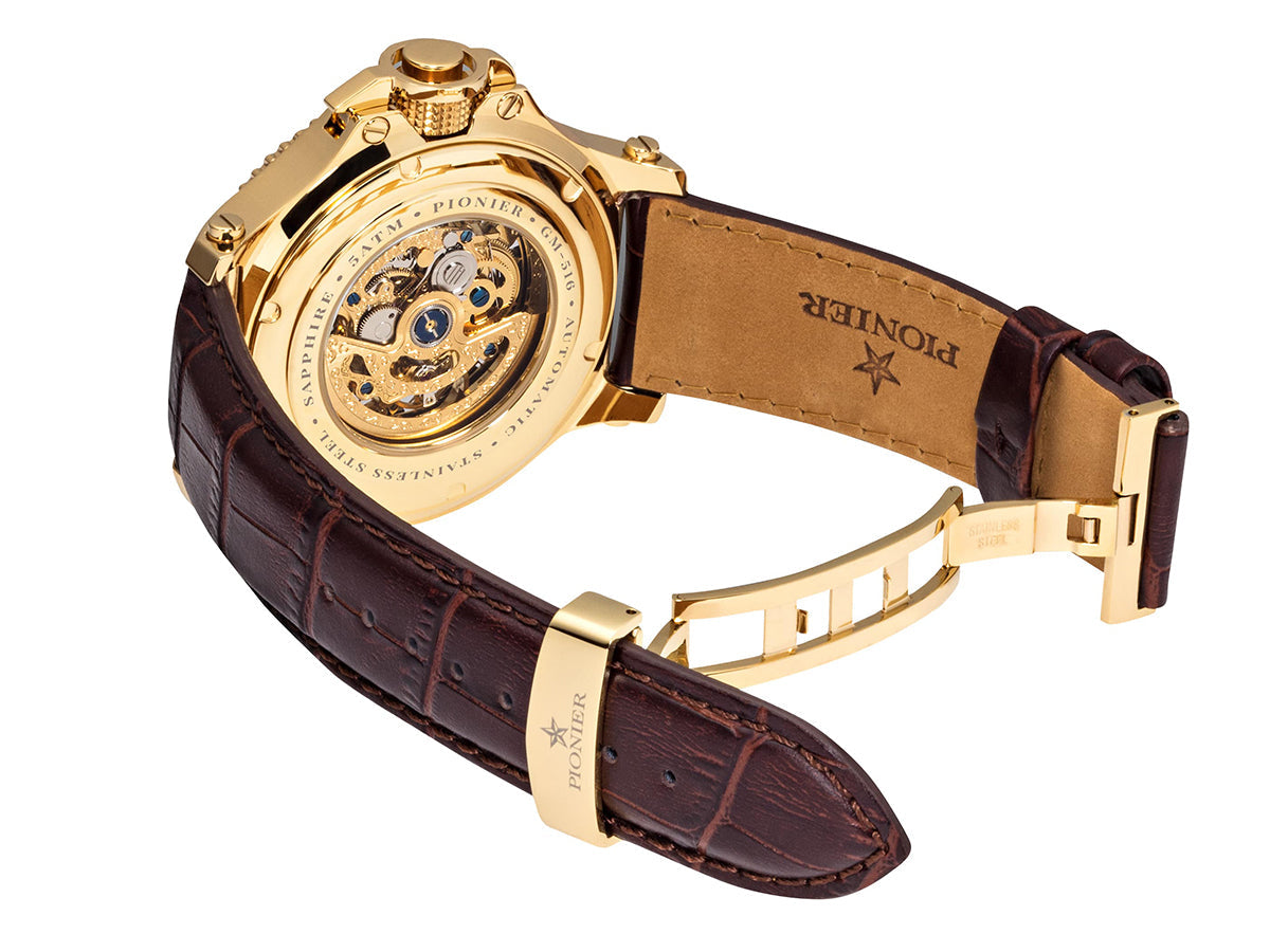 Automatic Barcelona GM-516-3 | Gold | Pionier, Germany