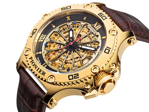 Barcelona Pionier GM-516-4 | Gold | Made in Germany