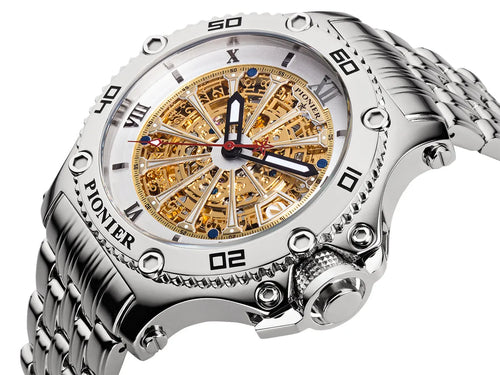 Automatic Barcelona GM-516-7 | Silver | Pionier, Germany