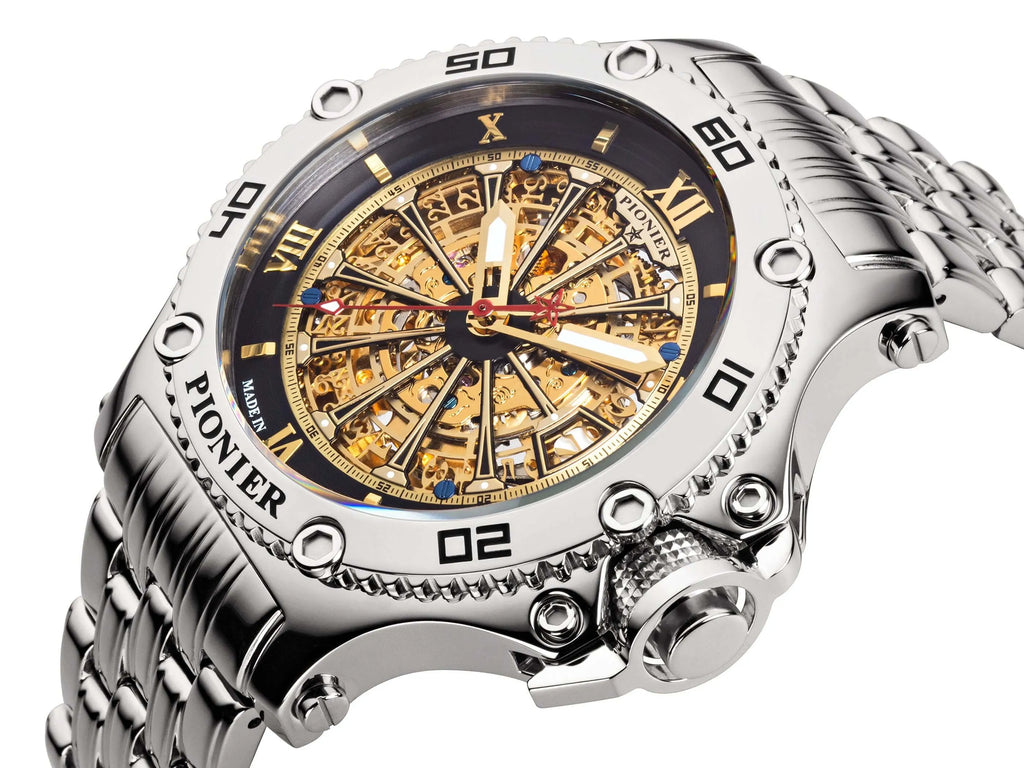Automatic Barcelona GM-516-8 | Silver | Pionier, Germany