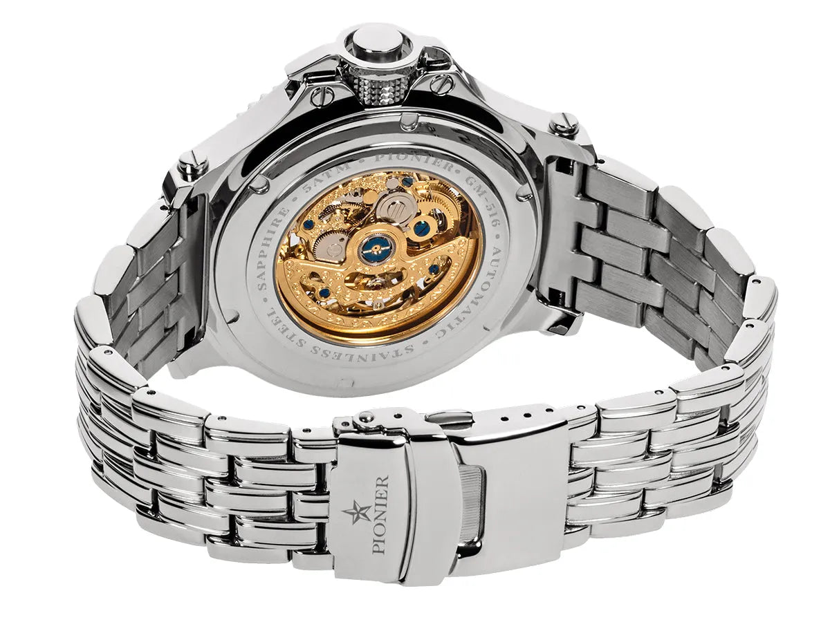 Automatic Barcelona GM-516-8 | Silver | Pionier, Germany