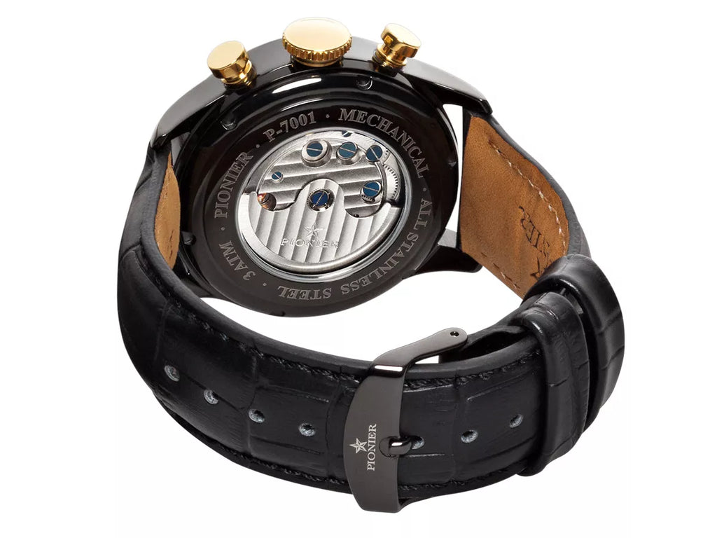 Automatic Havana P7001-4 | Black | Pionier Germany
