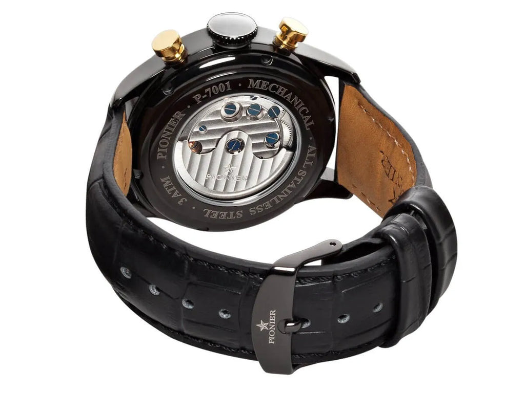 Automatic Havana P7001-4 | Black | Pionier Germany