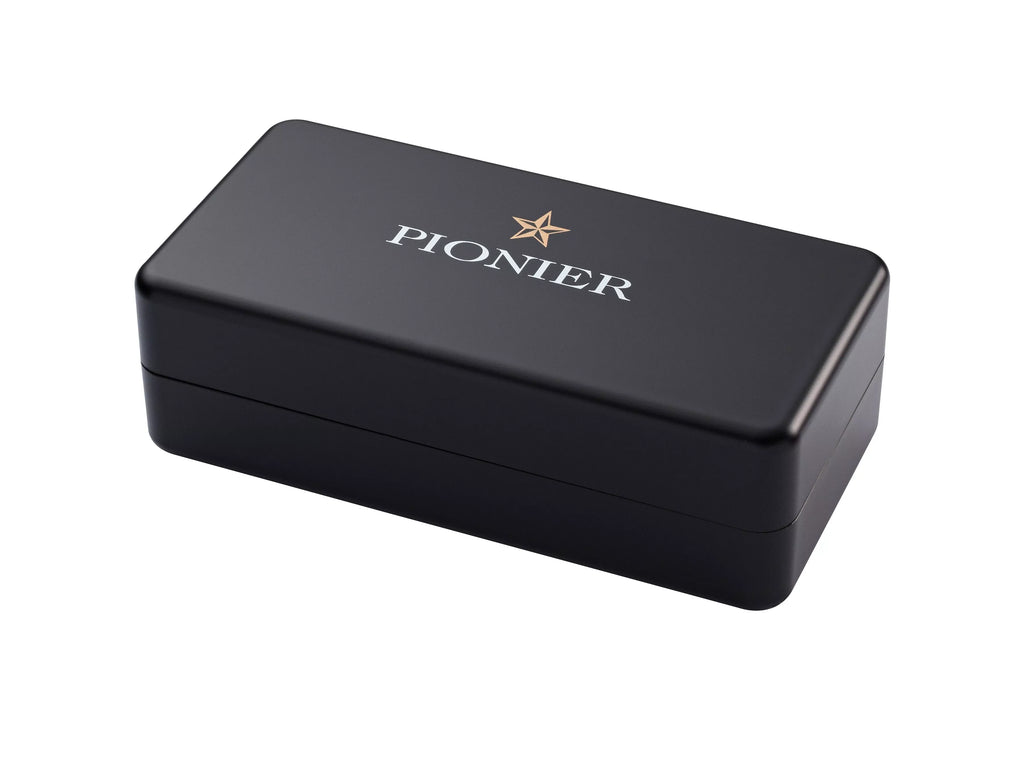 Amsterdam Automatic Calendar Watch by Pionier GM-515-7 |Silver|