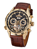 Automatic Florida Diamonds by Pionier Germany GM-505-3 | GOLD |