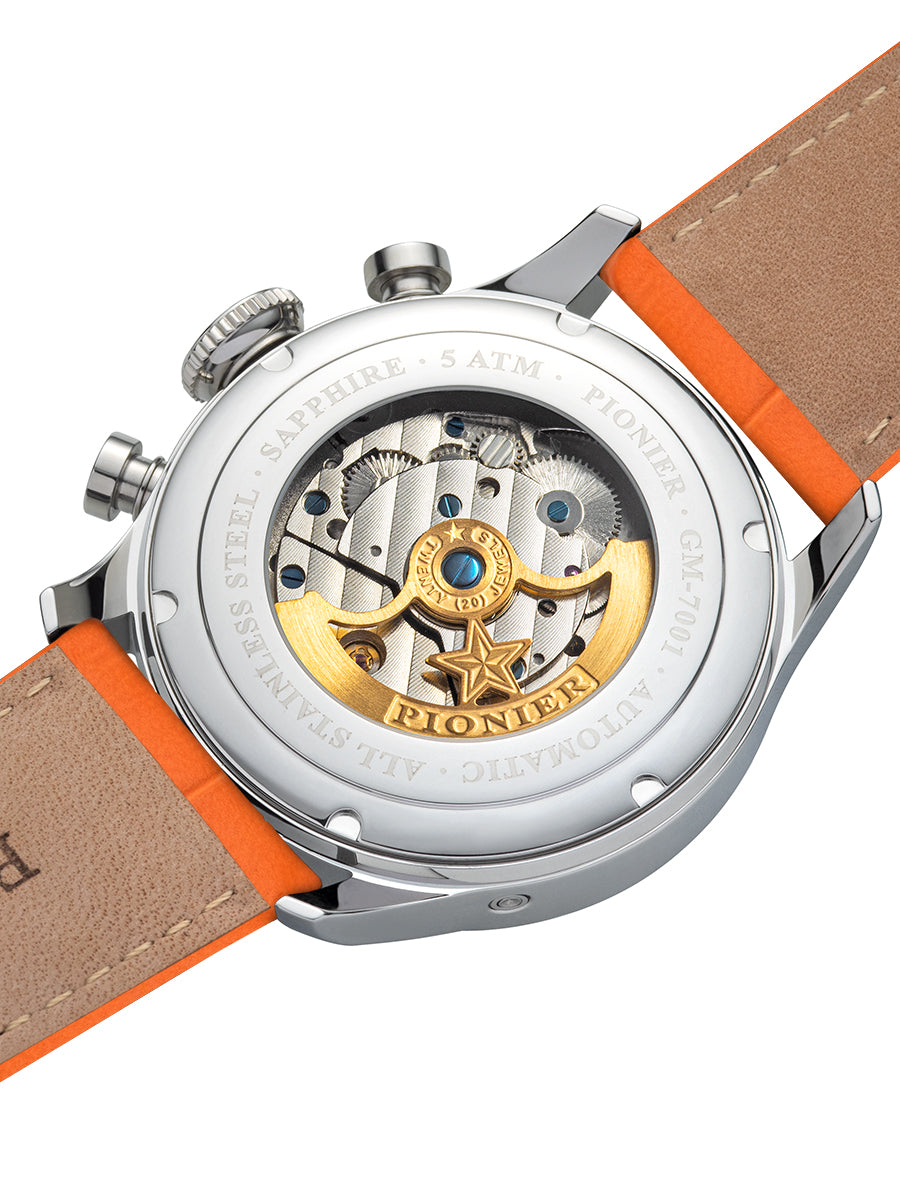 Automatic Havana P7001-12 | Silver | Pionier Germany