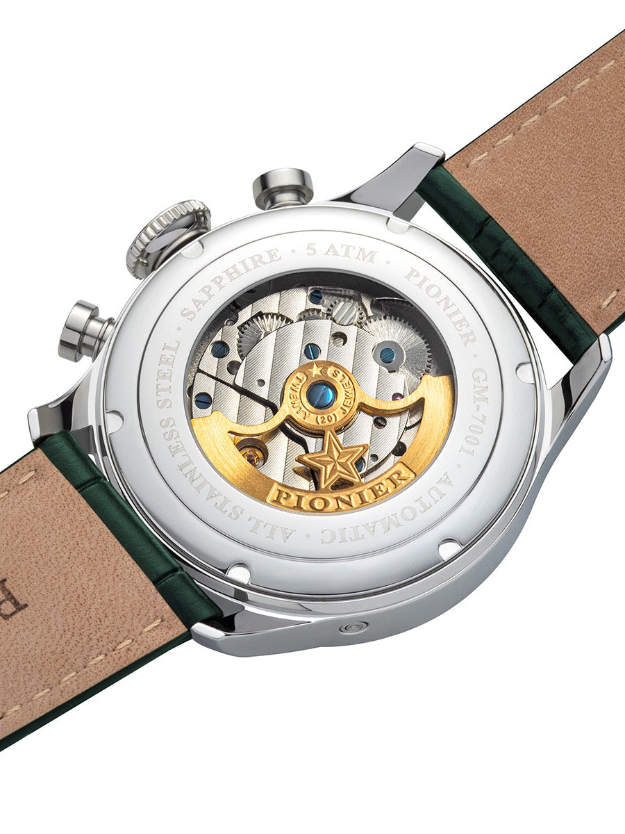 Automatic Havana P7001-13 | Silver | Pionier Germany