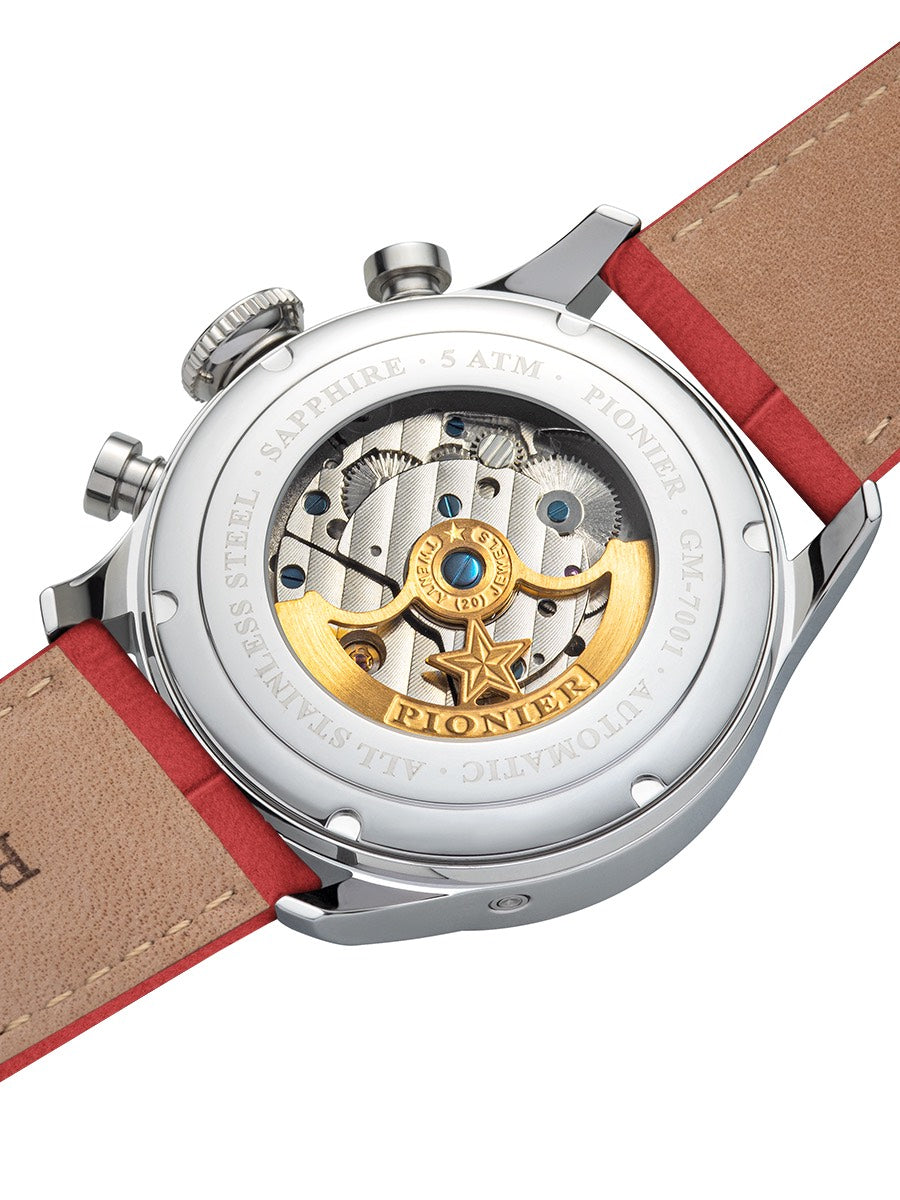Automatic Havana P7001-14 | Silver | Pionier Germany