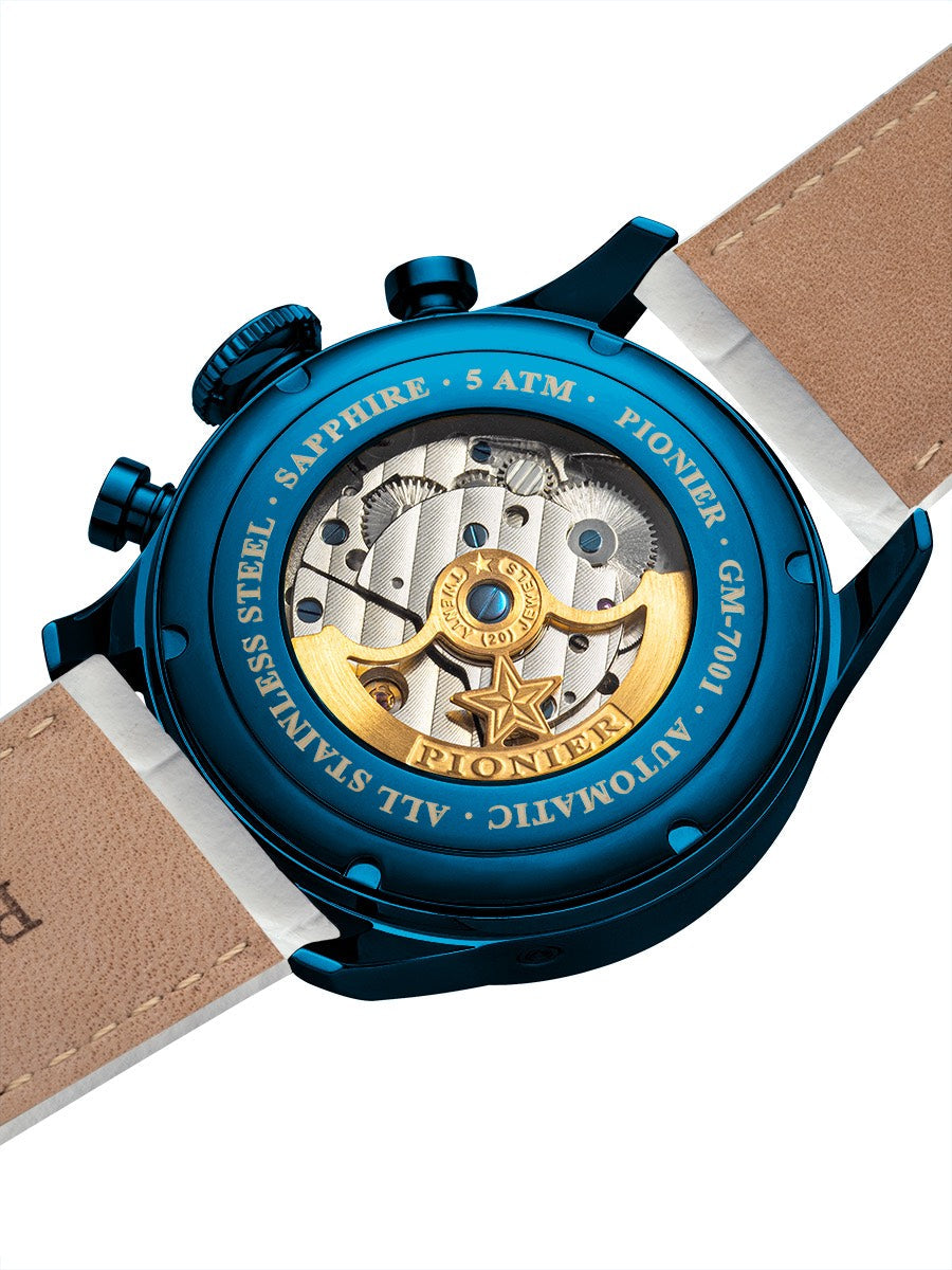 Automatic Havana P7001-5 | Blue | Pionier Germany