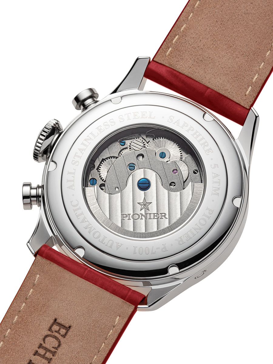 Automatic Havana P7001-14 | Silver | Pionier Germany