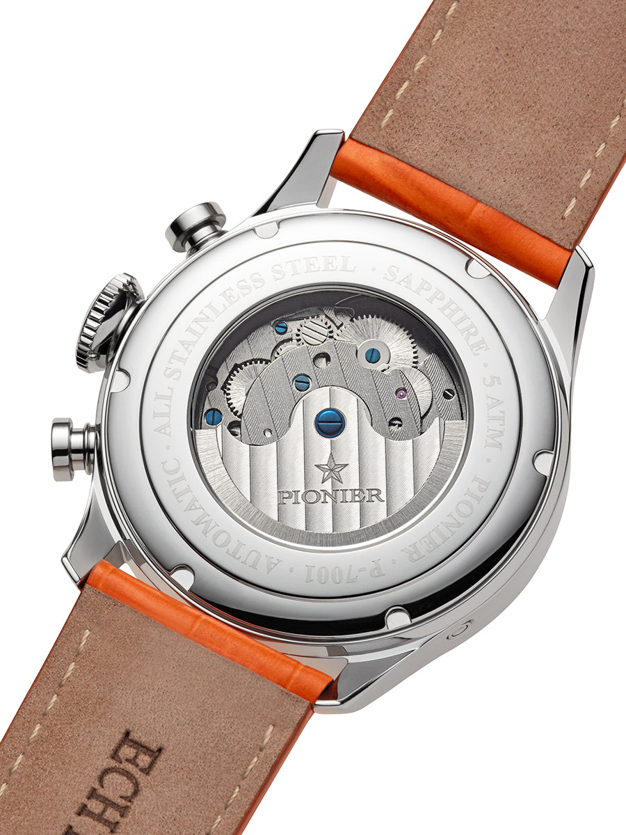 Automatic Havana P7001-12 | Silver | Pionier Germany