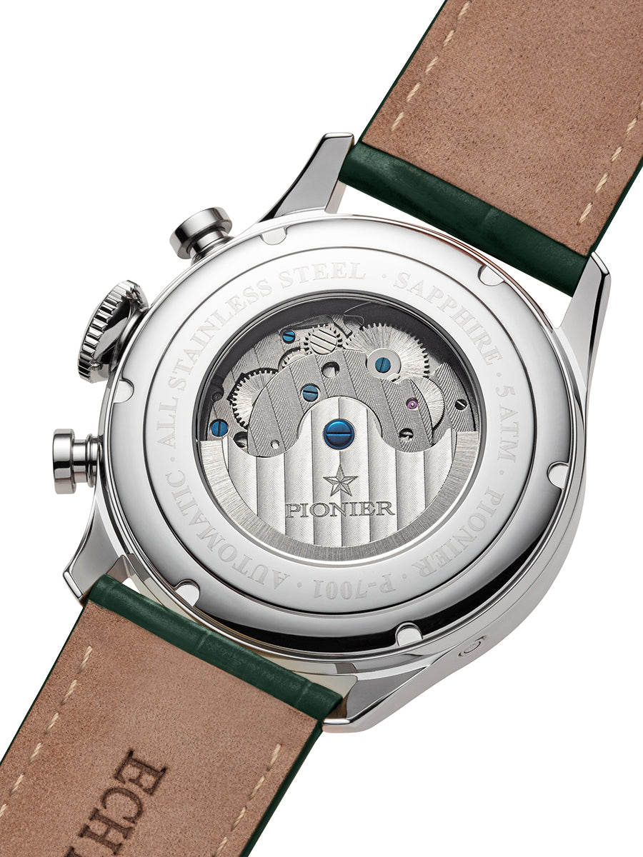Automatic Havana P7001-13 | Silver | Pionier Germany