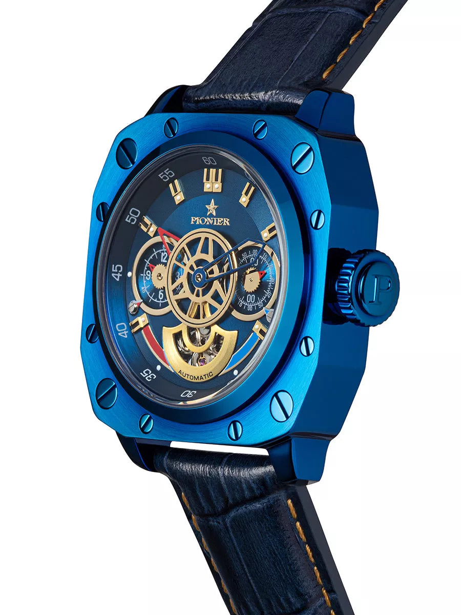 Newport Pionier P7003-5 | Blue | Automatic German Watch