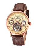 Handmade Lausanne Tourbillon by Pionier Germany - GM-905-5 |Rose|