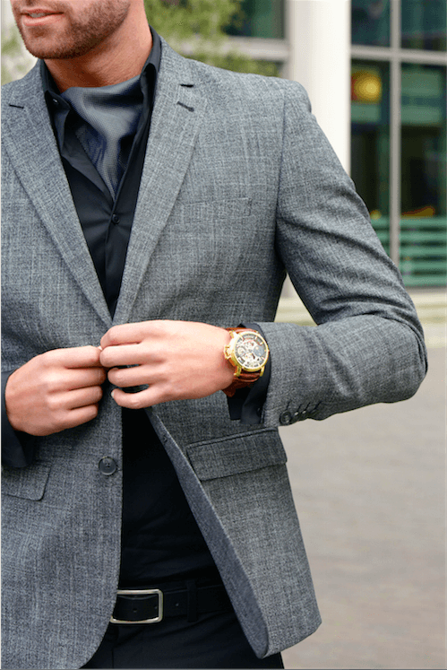 Dual-time Copacabana GM-104-4A |Silver| by Theorema, Germany