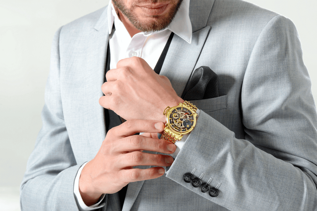 Dual-time Copacabana GM-104-9 |Black| by Theorema, Germany