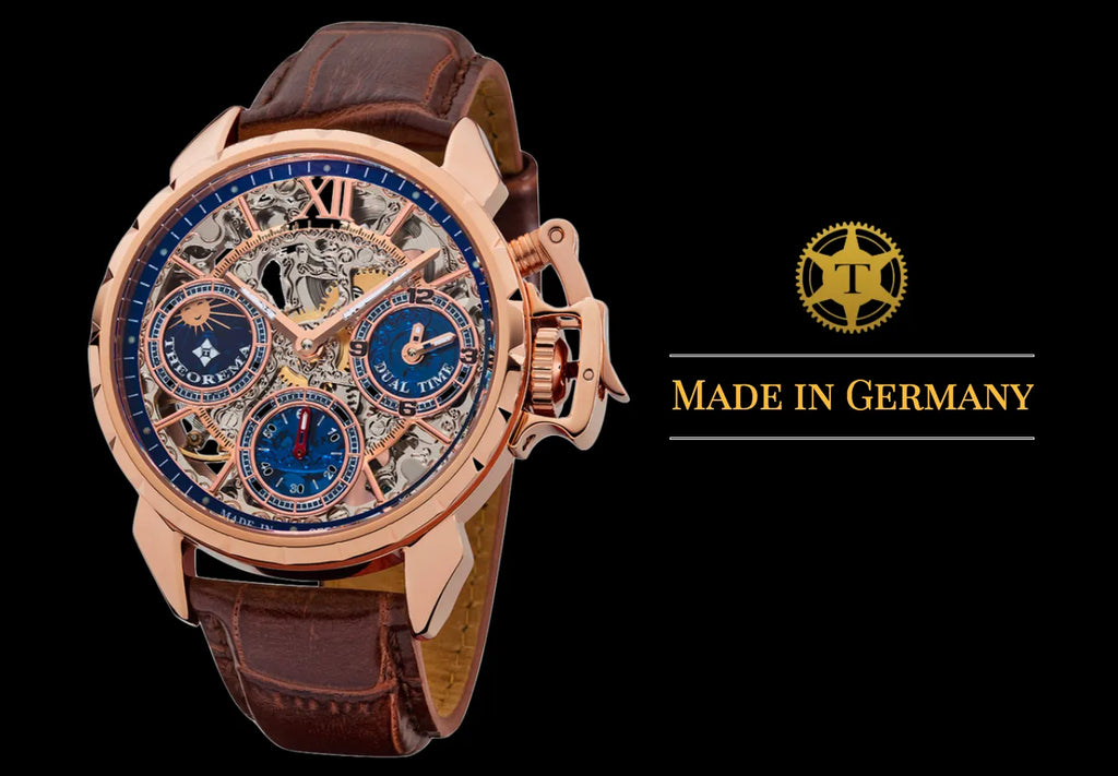 Dual-time Oman by Theorema Germany  GM-108-6 | Rose |