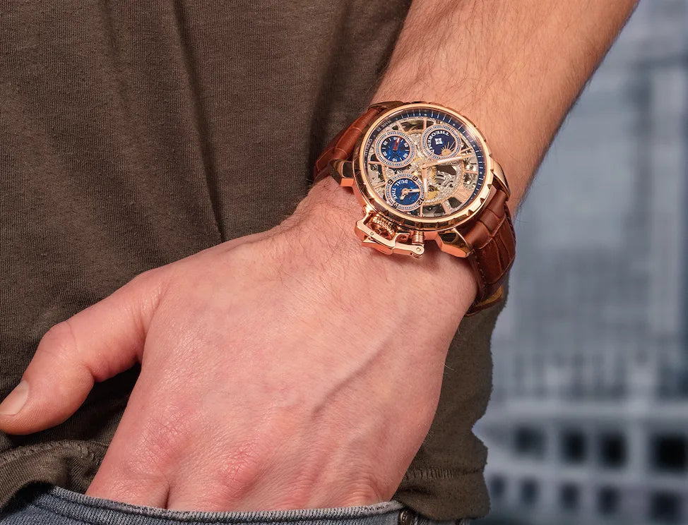 Dual-time Oman by Theorema Germany  GM-108-6 | Rose |