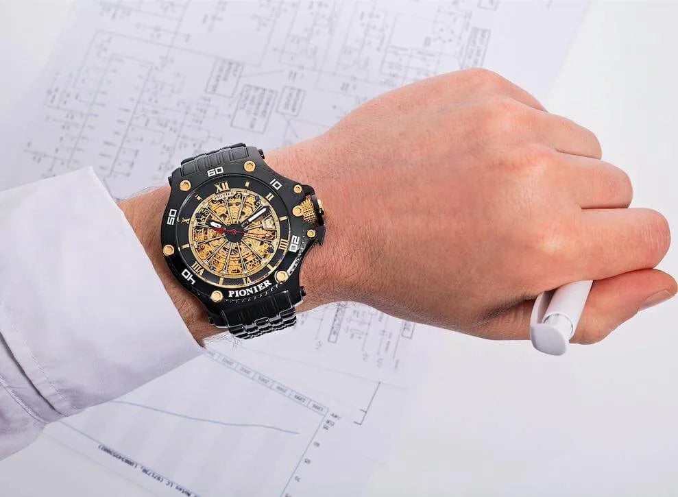 Automatic Barcelona GM-516-11 | Black | Pionier, Germany