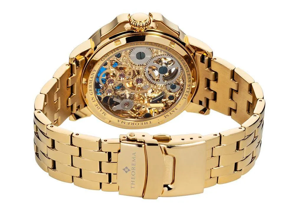 Dual-Time Buenos Aires GM-114-8 | Gold | Theorema, Germany
