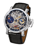 Dual-time Copacabana GM-104-1 |Silver| by Theorema, Germany