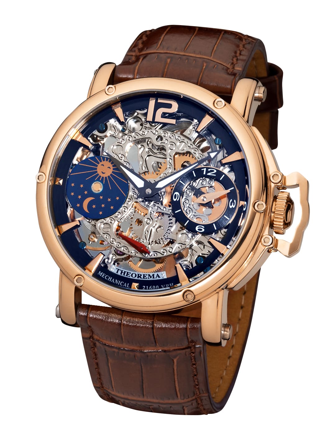 Dual-time Copacabana GM-104-10 |Rose| by Theorema, Germany