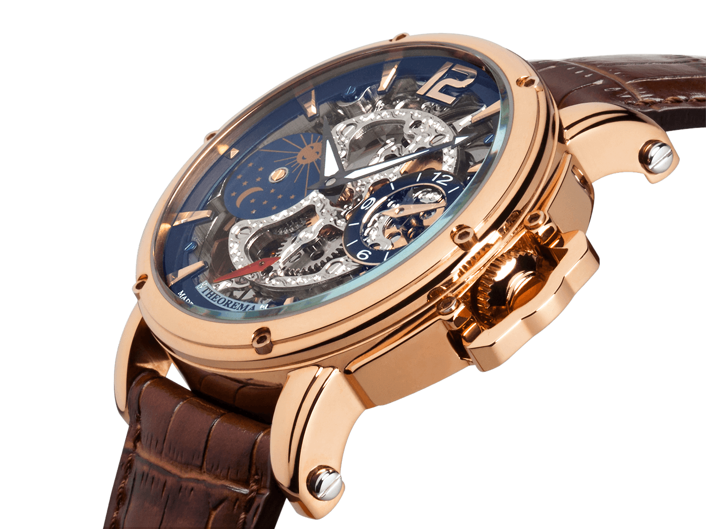 Dual-time Copacabana GM-104-10 |Rose| by Theorema, Germany