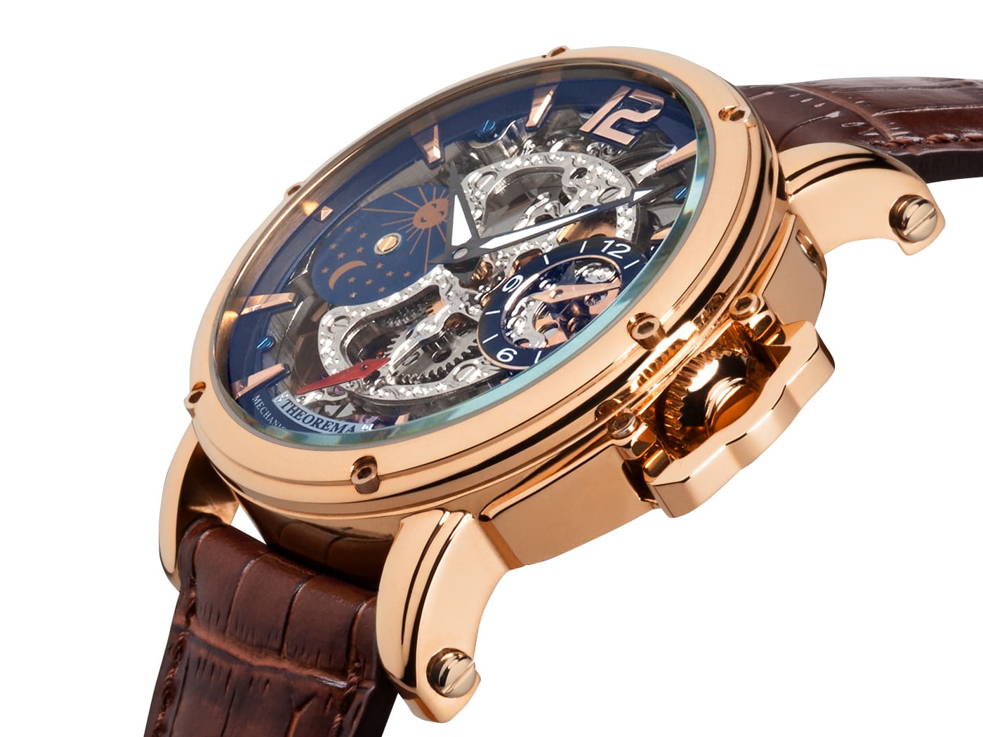 Dual-time Copacabana GM-104-10 |Rose| by Theorema, Germany