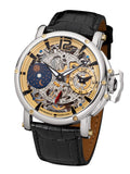 Dual-time Copacabana GM-104-4A |Silver| by Theorema, Germany