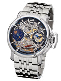 Dual-time Copacabana GM-104-7 |Silver| by Theorema, Germany