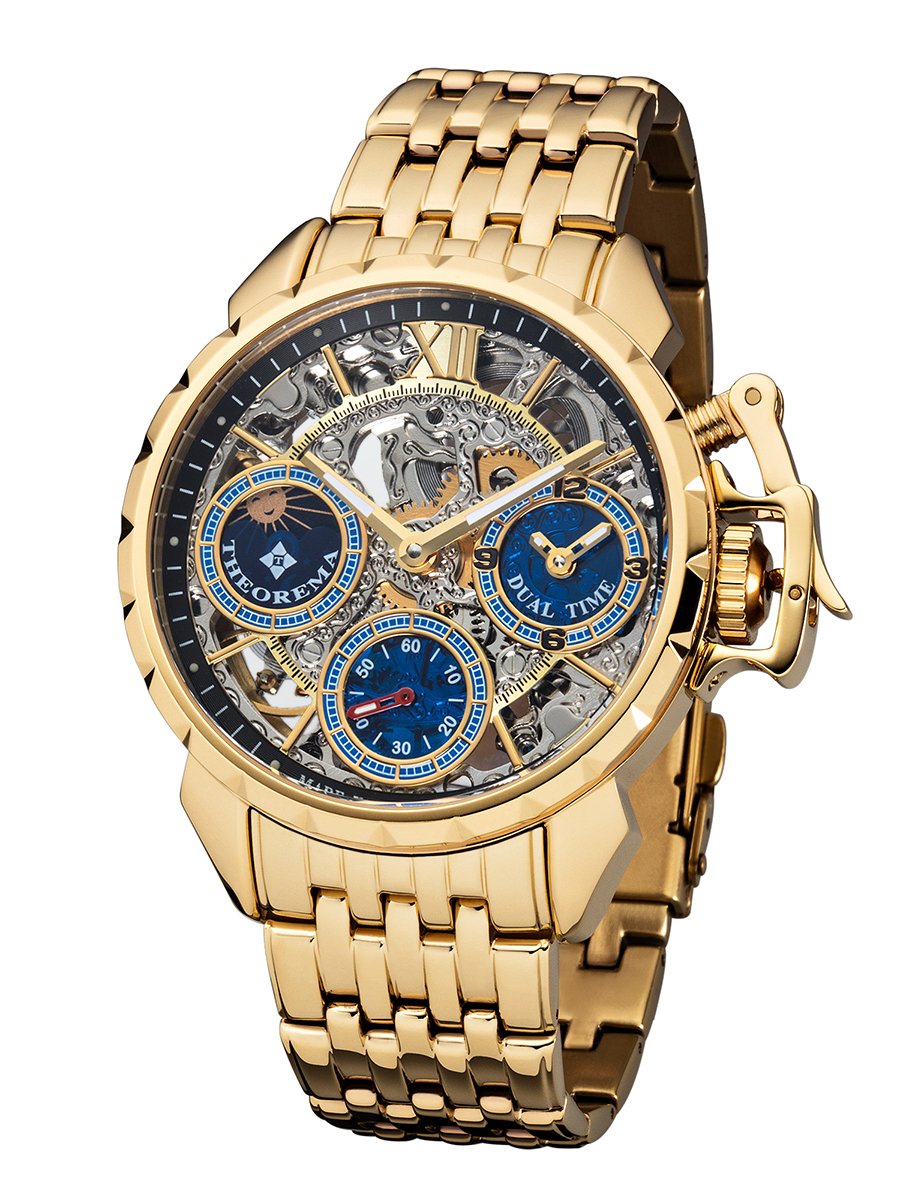 Dual-time Oman Theorema Germany GM-108-9 | Gold |