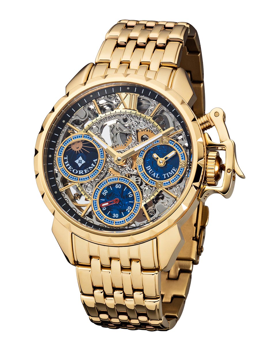 Dual-time Oman Theorema Germany GM-108-9 | Gold |